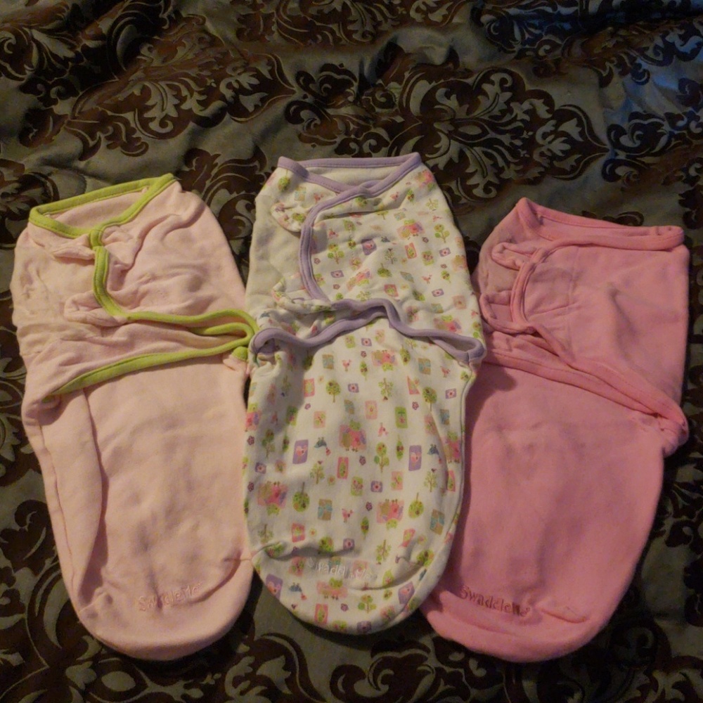 3pack Summer Swaddle me 0-3month Infant Swaddlers